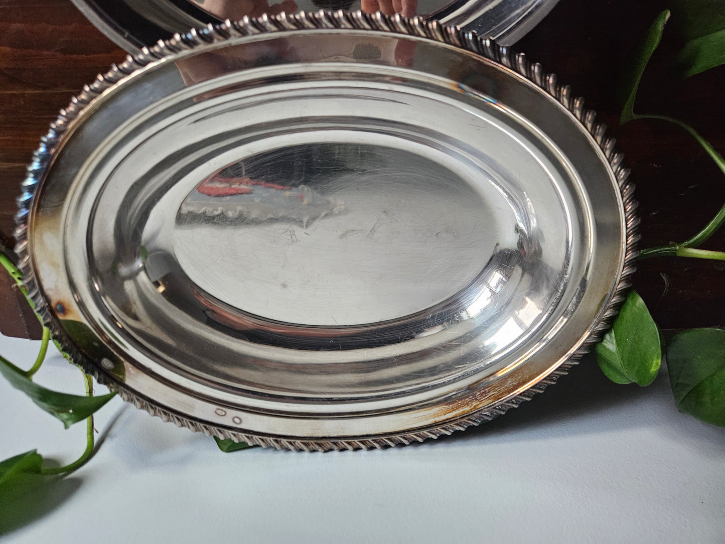1960s Silver-Plated Covered Serving Dish