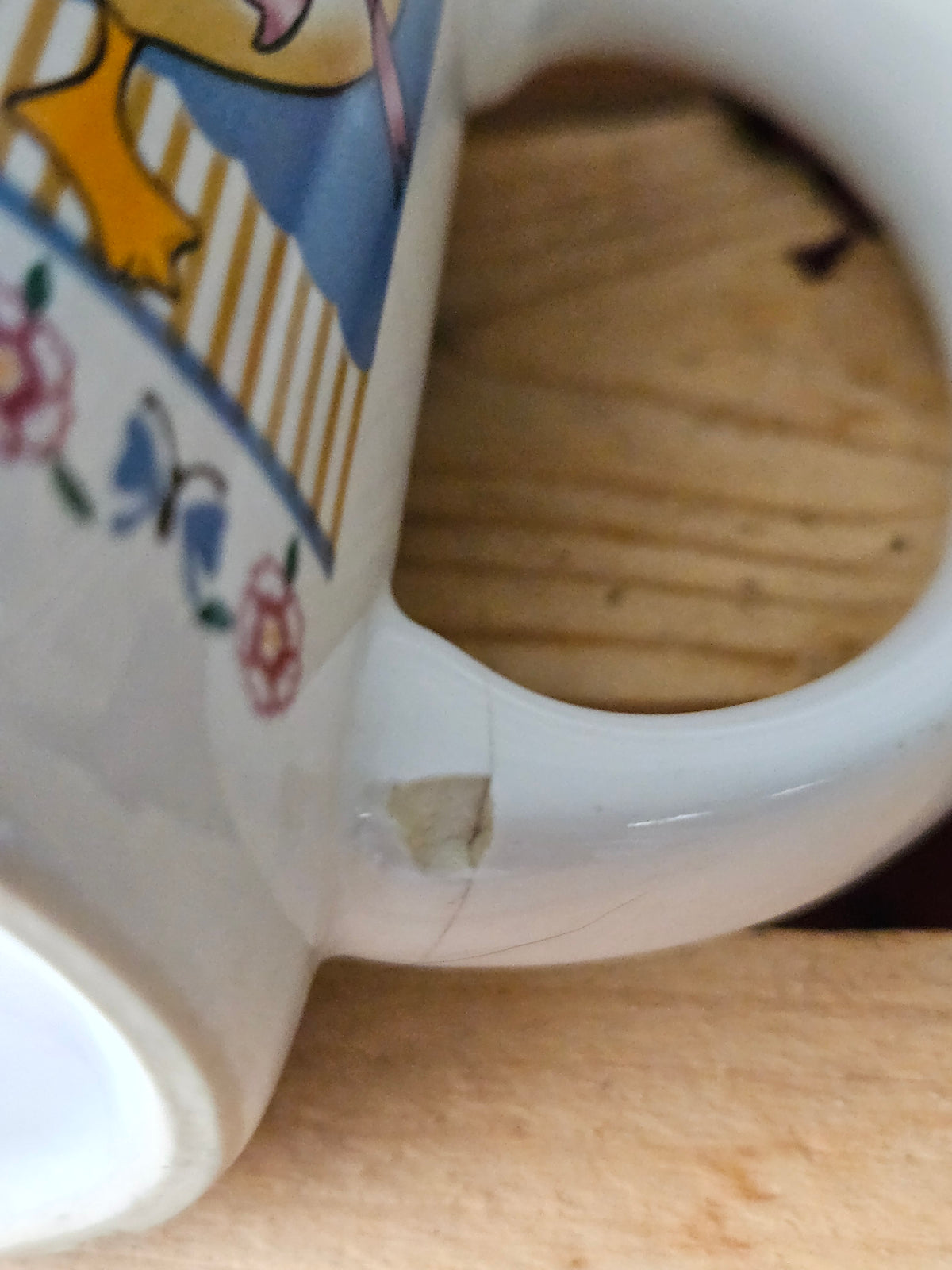 1980's Goose Ribbon Mugs